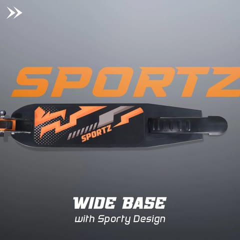 R for Rabbit Road Runner Sportz Orange Scooter