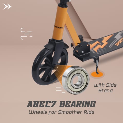 R for Rabbit Road Runner Sportz Orange Scooter