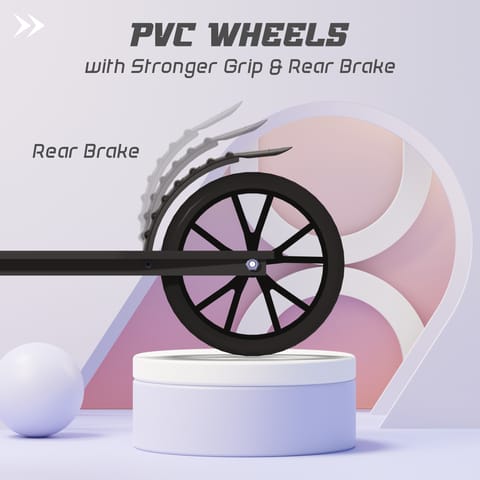 R for Rabbit Road Runner Sportz Orange Scooter