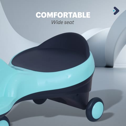 R for Rabbit Iya Iya Zippy Lake Blue Swing Car