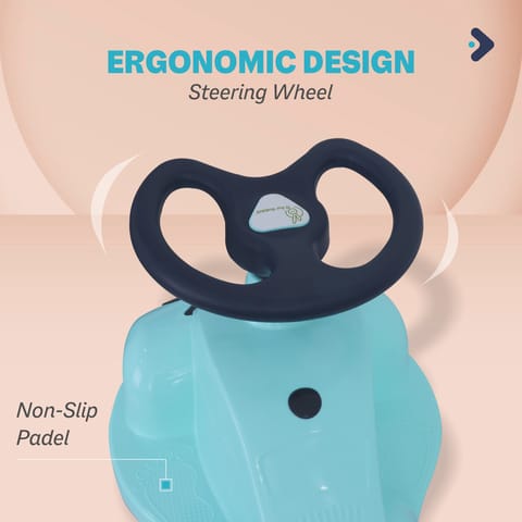 R for Rabbit Iya Iya Zippy Lake Blue Swing Car