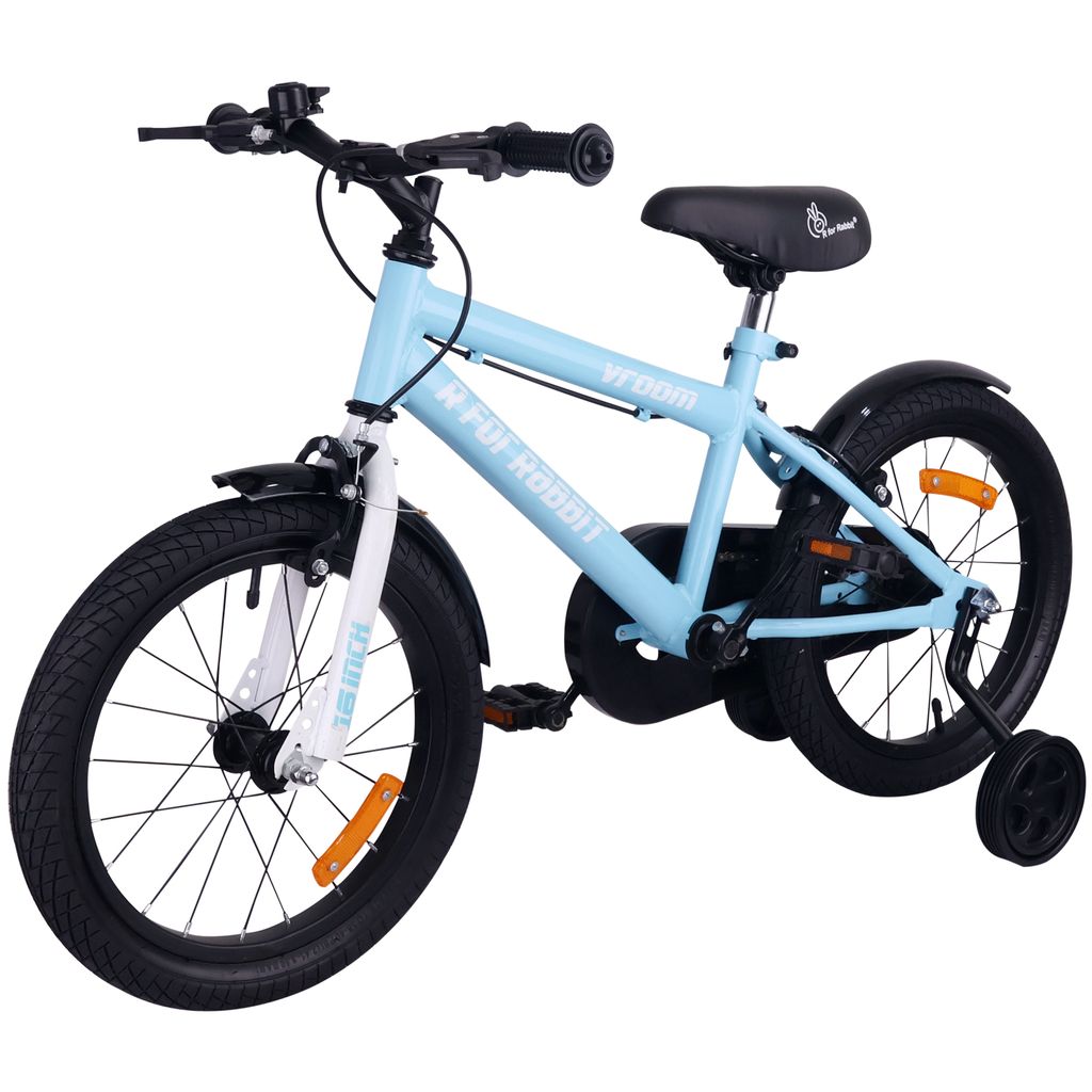 R for Rabbit Vroom - 16Inch  Lake Blue Bicycle