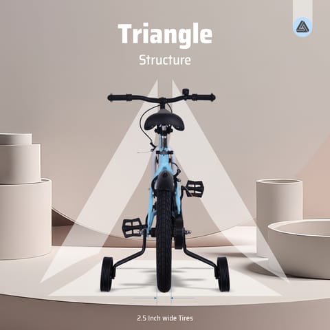 R for Rabbit Vroom - 16Inch  Lake Blue Bicycle