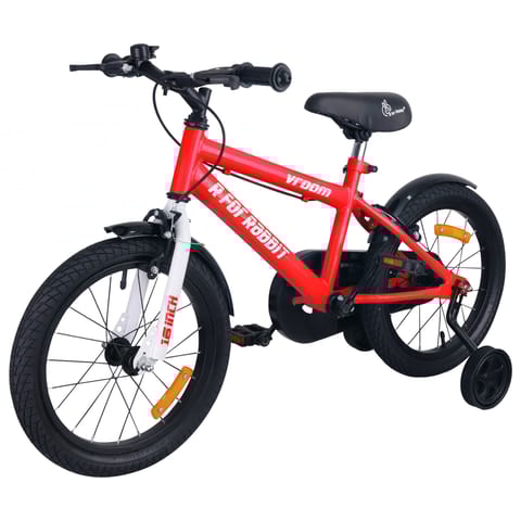 R for Rabbit Vroom - 16Inch  Red Bicycle