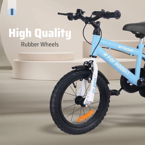 R for Rabbit Vroom - 14Inch  Lake Blue Bicycle