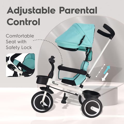 R for Rabbit Tiny Toes T30 Ace Lake Blue Tricycle