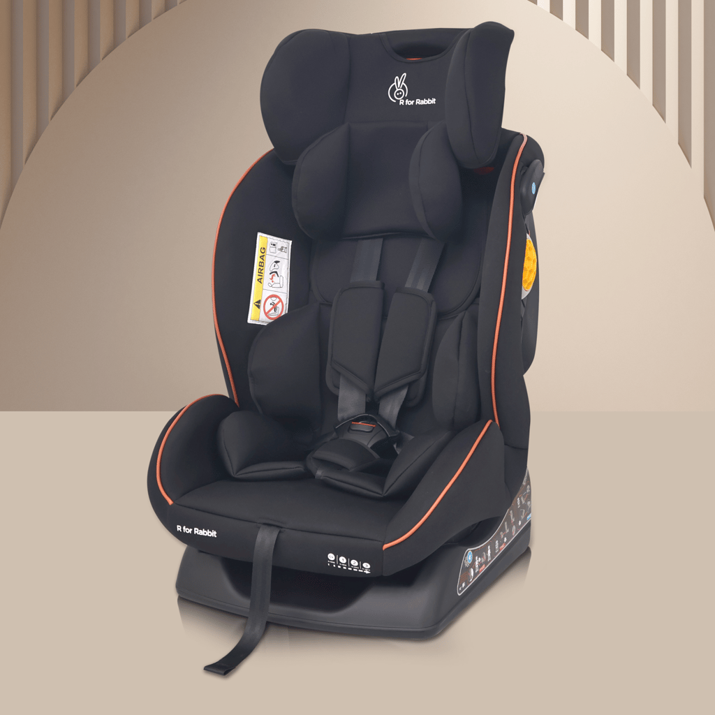 R for Rabbit Jack N Jill NxG Pure Black Car Seat