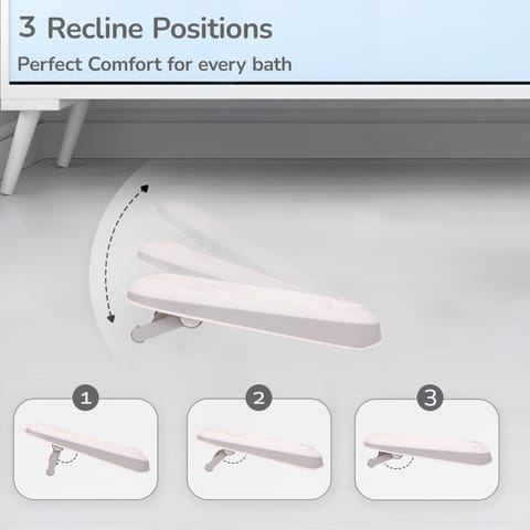 R for Rabbit Fun Time Aqua Grey Baby Bather