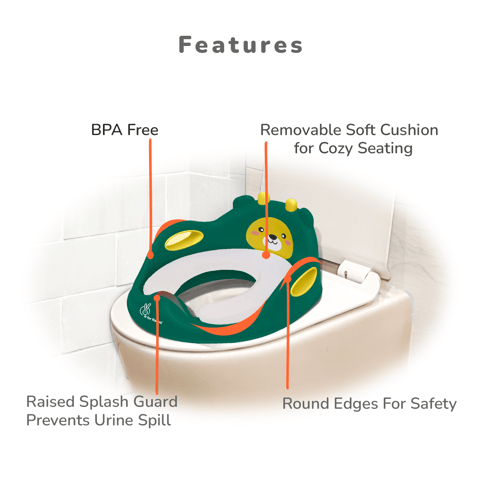 R for Rabbit Minimo Teddy Green Yellow Potty Seat