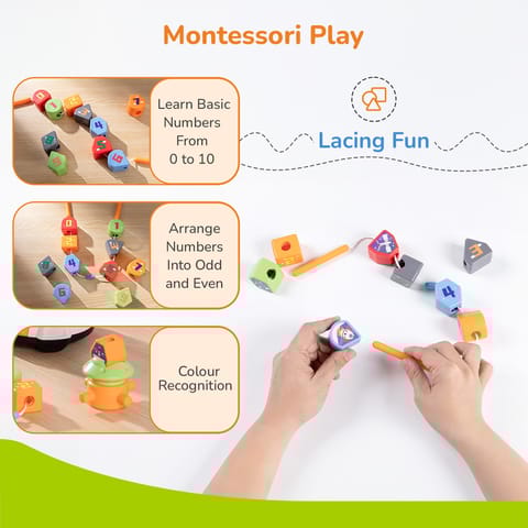 R for Rabbit Orapple Astro White Multi Shape Sorter