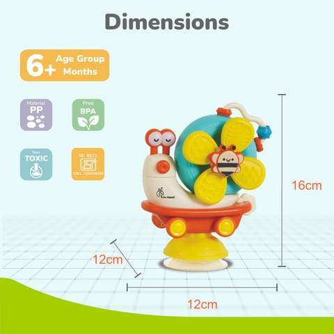 R for Rabbit Orapple Spinster Orange Cream Multi Functional Toy