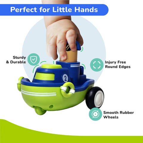 R for Rabbit Orapple Rider Multi 2 Push Toy