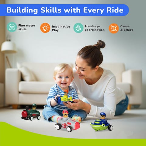 R for Rabbit Orapple Rider Multi 2 Push Toy