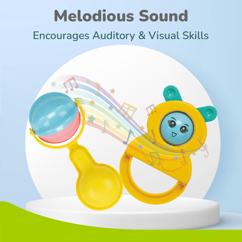 R for Rabbit Orapple Jingle Joy Multi Rattles