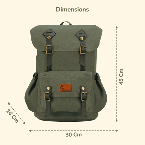 R for Rabbit Caramello Sportz Military Green Diaper Bag