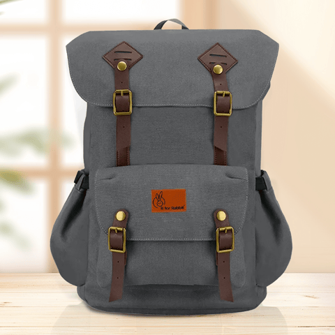 R for Rabbit Caramello Sportz Graphite Grey Diaper Bag