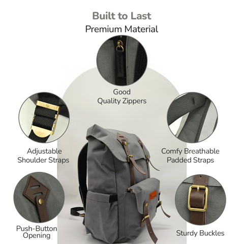 R for Rabbit Caramello Sportz Graphite Grey Diaper Bag