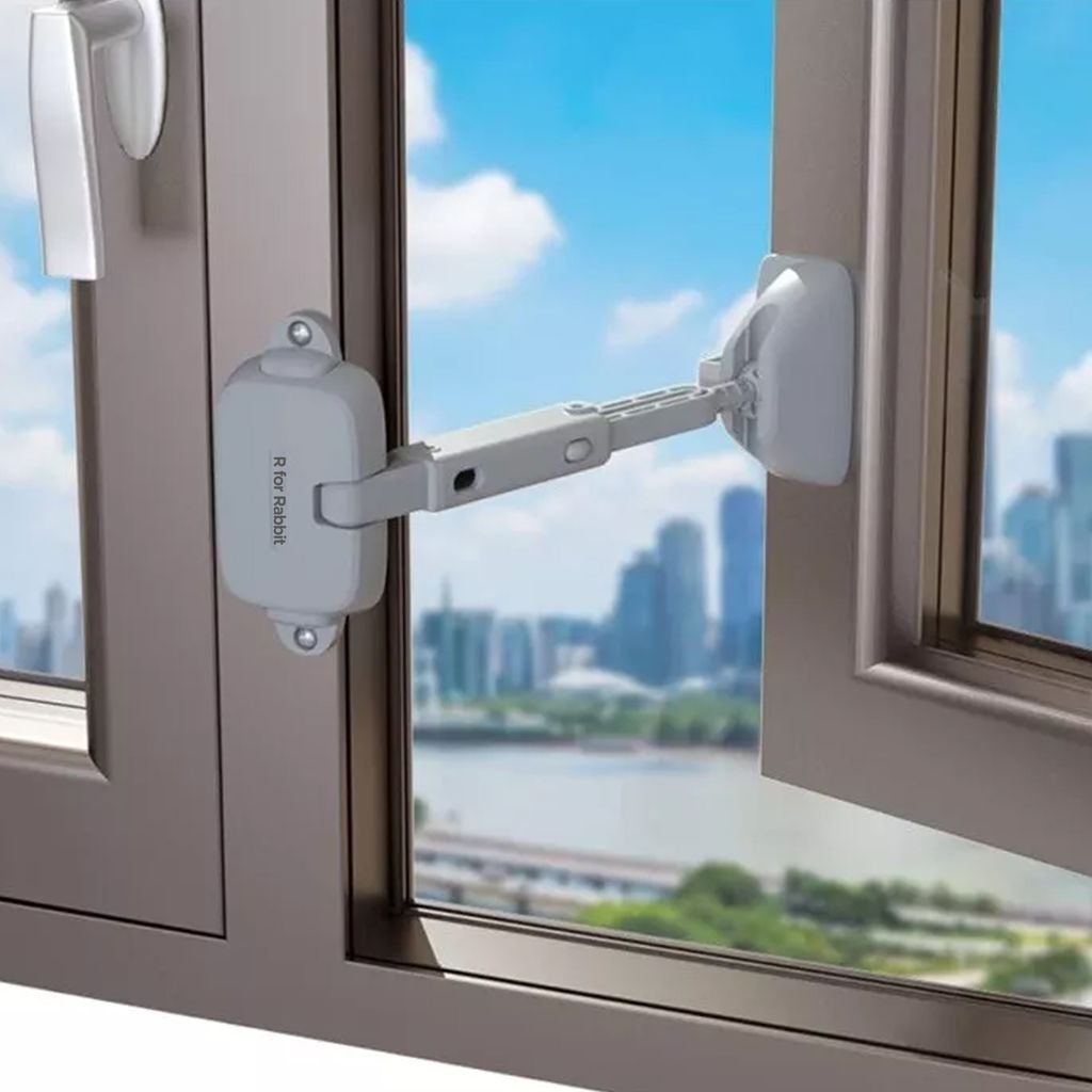 R for Rabbit Protector Plus Window Locker Grey Safety