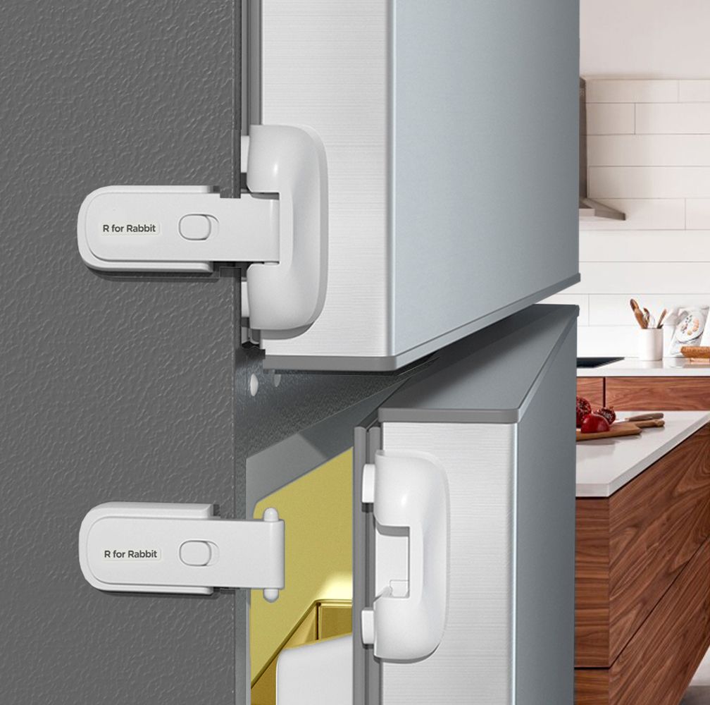 R for Rabbit Protector Plus Fridge Locker White Safety
