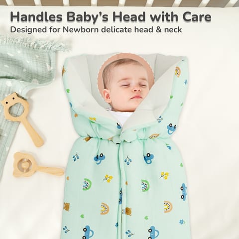 R for Rabbit Snuggy Bliss Teddy Green Bedding