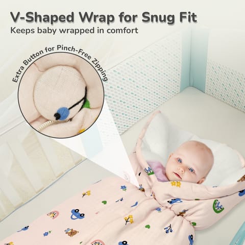 R for Rabbit Snuggy Bliss Teddy Pink Bedding