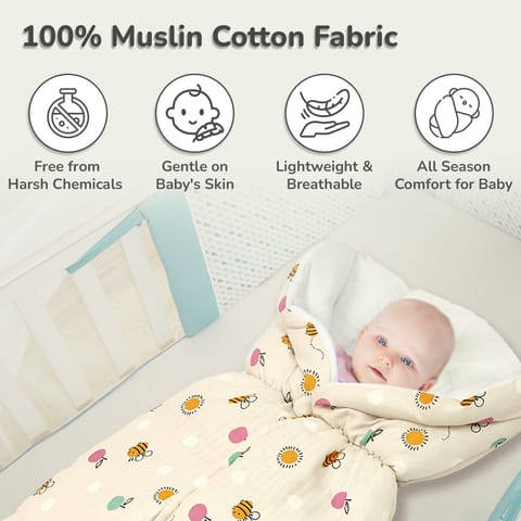 R for Rabbit Snuggy Bliss Honey Beige Bedding