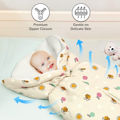 R for Rabbit Snuggy Bliss Honey Beige Bedding