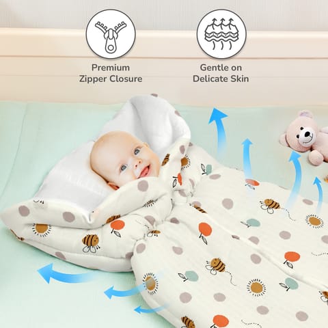 R for Rabbit Snuggy Bliss Honey White Bedding