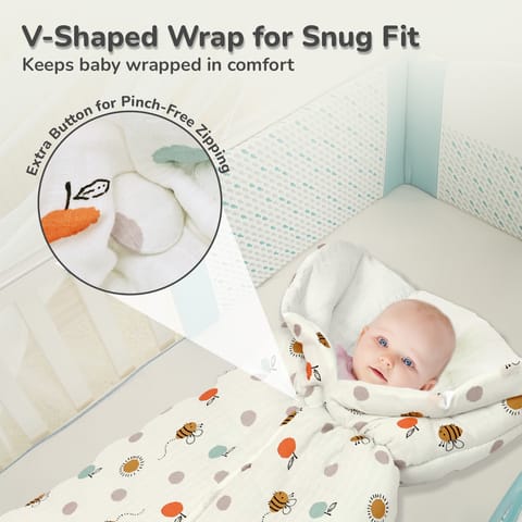 R for Rabbit Snuggy Bliss Honey White Bedding