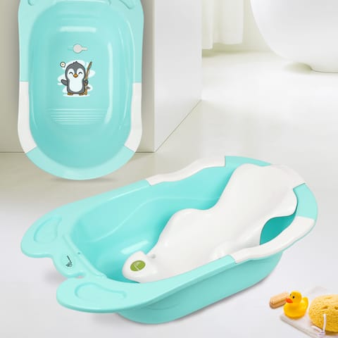 R for Rabbit Bubble Double Snowy Green White Bath Tub