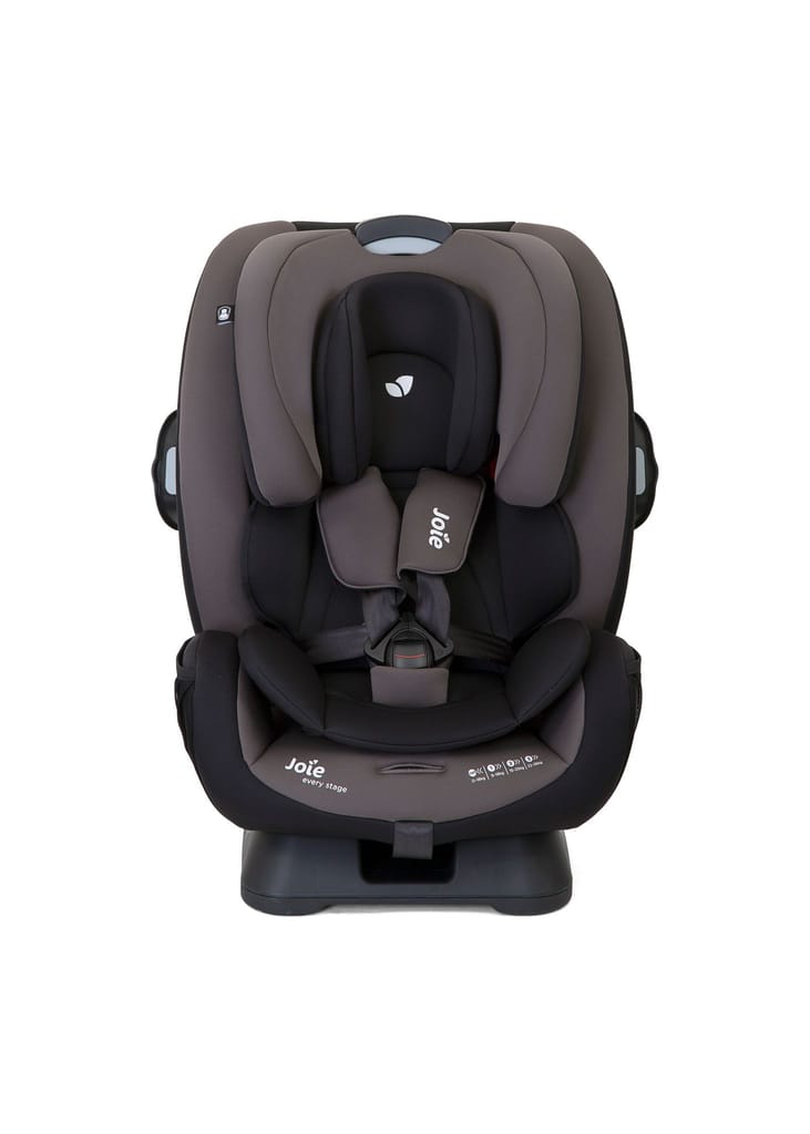 Joie Every Stage Group 0+/1/2/3 Car Seat for Baby & Kids - Rearward (0 to 18kg/4 Years) & Forward-Facing (9kg to 36kg/12 Years), 6 Recline Positions, 10 Position Headrest Adjustable