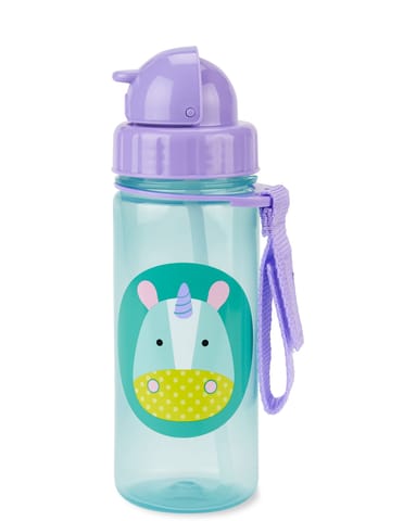 Skip Hop Zoo Straw Bottle Pp Unicorn (18 Months to 36 Months)