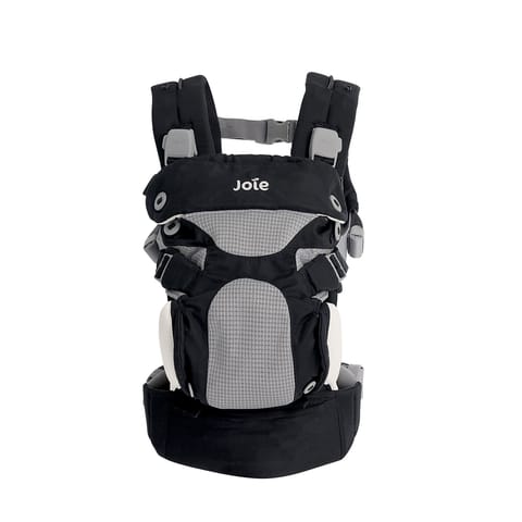Joie Savvy 4-in-1 Baby Carrier, Comfort & Convenience, Suitable from 3.5 to 15 kg, Soft Mercerized Cotton, Magnetic Buckles, Sun Hood & Windshield, Ergonomic Design