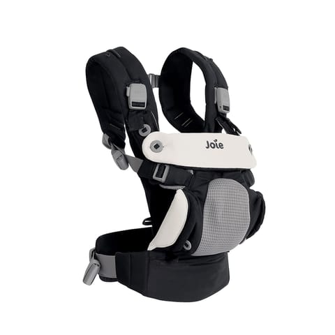 Joie Savvy 4-in-1 Baby Carrier, Comfort & Convenience, Suitable from 3.5 to 15 kg, Soft Mercerized Cotton, Magnetic Buckles, Sun Hood & Windshield, Ergonomic Design