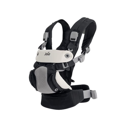 Joie Savvy 4-in-1 Baby Carrier, Comfort & Convenience, Suitable from 3.5 to 15 kg, Soft Mercerized Cotton, Magnetic Buckles, Sun Hood & Windshield, Ergonomic Design