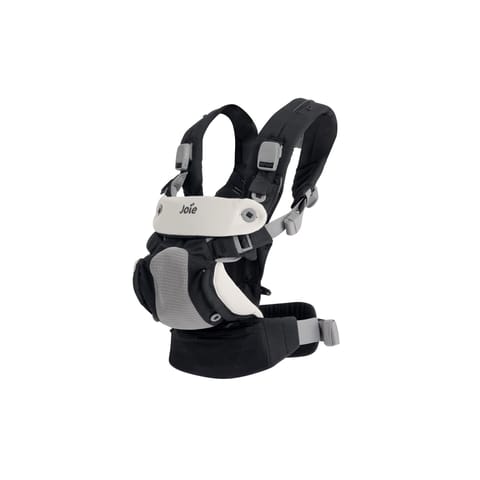 Joie Savvy 4-in-1 Baby Carrier, Comfort & Convenience, Suitable from 3.5 to 15 kg, Soft Mercerized Cotton, Magnetic Buckles, Sun Hood & Windshield, Ergonomic Design