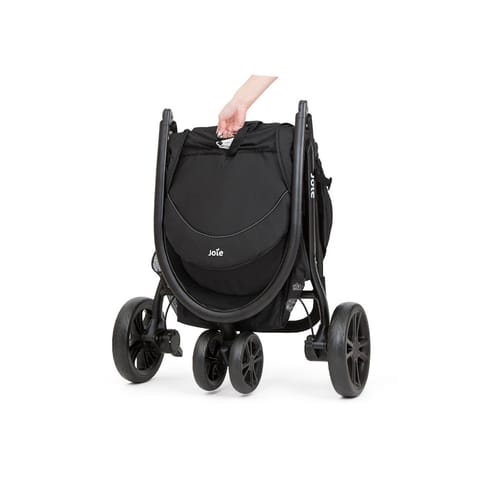 Joie Litetrax 3 (2in1) 3-Wheel Stroller – Travel System Ready with Lie-Flat Recline, UPF 50+ Canopy, One-Hand Fold & All-Wheel Suspension | Compatible with Joie Infant Carriers | Birth to 15kg