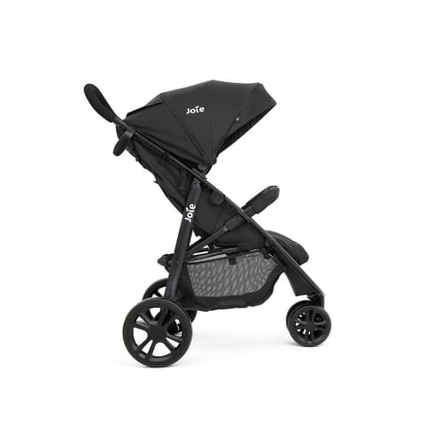 Joie Litetrax 3 (2in1) 3-Wheel Stroller – Travel System Ready with Lie-Flat Recline, UPF 50+ Canopy, One-Hand Fold & All-Wheel Suspension | Compatible with Joie Infant Carriers | Birth to 15kg