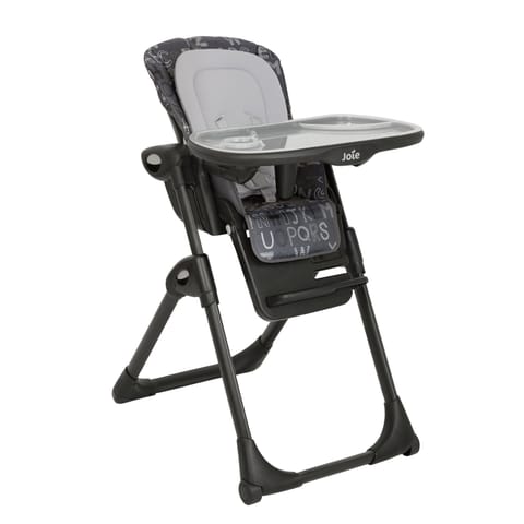 Joie Mimzy Recline Customisable High Chair to Table Chair - Baby Feeding High Chair with 5 Adjustable Recline, 7 Height Positions, 5-Point Harness, 3 Footrest Heights (Birth to 15 Kg)