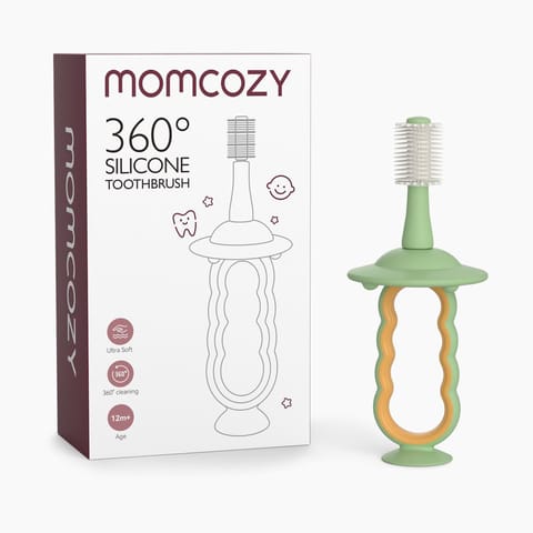 Momcozy Tooth Brush Baby Toothbrush Green