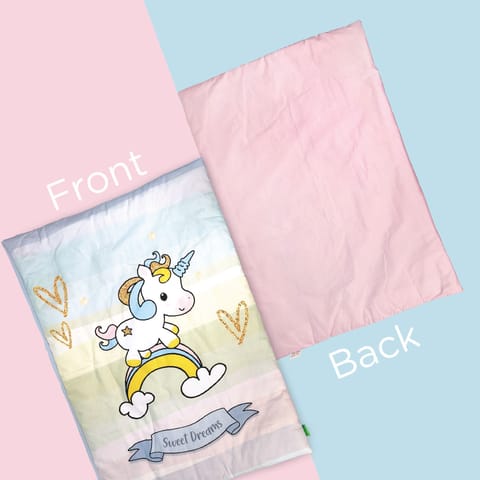 Nuluv Baby Blanket, Quilt for Baby Boys and Girls, 100% Cotton Blanket, Soft and Comfortable, Antimicrobial & Hypoallergenic Filling, 23x36 inches, for Kids Aged 0-9 Months, Transport Design