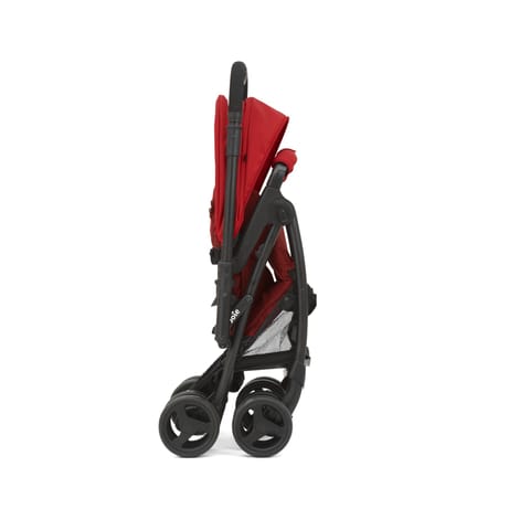 Joie Mirus Lightweight Baby Stroller - Pram with Reversible Handle, Hand Brake and One-Hand Fold, Buggy for Kids 0-2 Years (Upto 17.5 Kg) Lychee