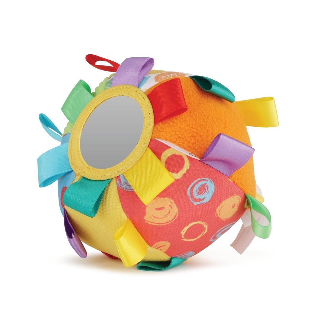 Nuluv Activity Ball for Kids, Learning and Activity Playball, Infant, Toddler, and Preschool Toy for 3+ Months Old, Improves Fine Motor and Cognitive Skills, BPA, Phthalates and PVC Free, Multicolour