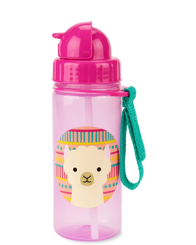 Skip Hop Zoo Straw Bottle Pp Llama (18 Months to 36 Months)