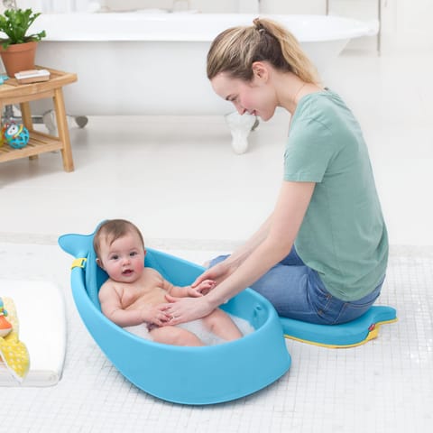 Skip Hop Moby Bathtub with Sling, Blue