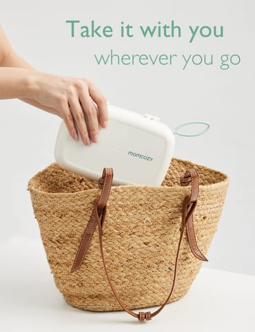 Momcozy Weaning Accessories Push-Press Design Bottle Brush Kit-Classic Style Green