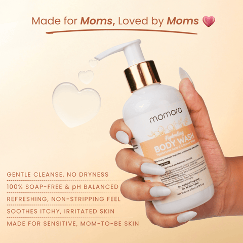 Momora Hydrating Body Wash | Pregnancy Safe Skincare | 200 Gm