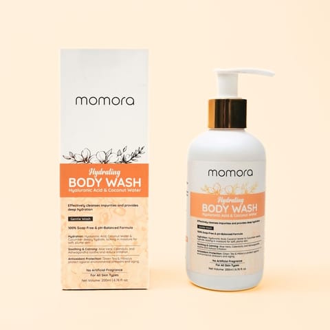 Momora Hydrating Body Wash | Pregnancy Safe Skincare | 200 Gm