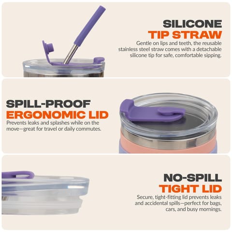 BAYBEE Sipper Cup for Kids | BPA-Free Silicone Sipper Cup with Straw for Baby & Toddlers | Drinking Training Anti Spill Sippy Cup, Spill Proof & Non-Slip Spout Cup for Infants 6+ Months (Pink)