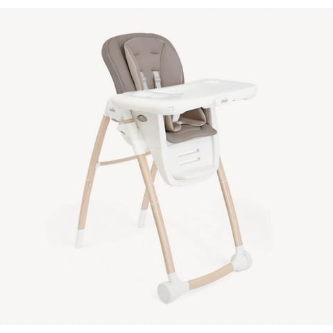 Joie High Chair for Baby, Multiply 6 in 1 Portable Booster Seat with 6 Modes with 3-Position Seat Recline, Adjusts to 5 Heights and 5-Point Safety Harness, 6-72 Months